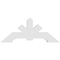 Ekena Millwork Vanguard Architectural Grade PVC Gable Bracket, 60"W x 25"H x 6"D x 6"F, 10/12 Pitch GBP060X25X0606VAN00 - alternate 5